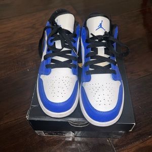 Blue air jordans unisex